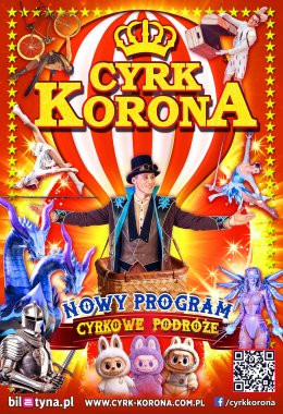 Bolesławiec Wydarzenie Inne wydarzenie Cyrk Korona - Nowy Program 2026 - Cyrkowe Podróże